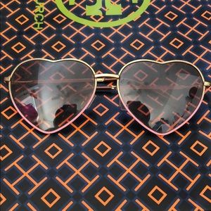Heart-shaped sunglasses